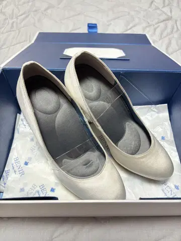 BENIR 베니르 웨딩 슈즈 실크 새틴 펌프스 23cm