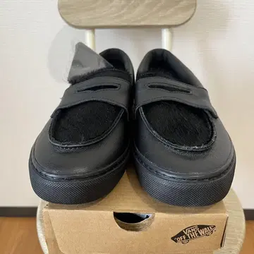VANS V196CF HL 블랙 송치 로퍼 26.5cm 단종
