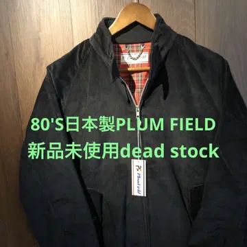 미사용 새상품 80년대 일본제 PLUM FIELD 코듀로이 스윙 탑 L