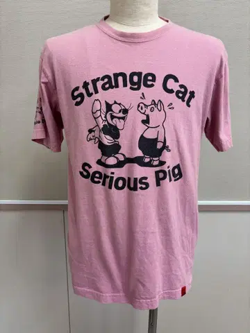 스튜디오 다치산 Strange Cat Serious Pig T셔츠