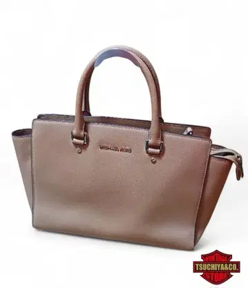 MICHAEL KORS 브라운 토트백