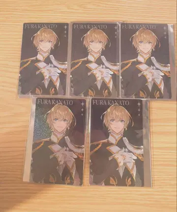 니지산지 랜덤 홀로그램 카드 후우라 카나토 overture