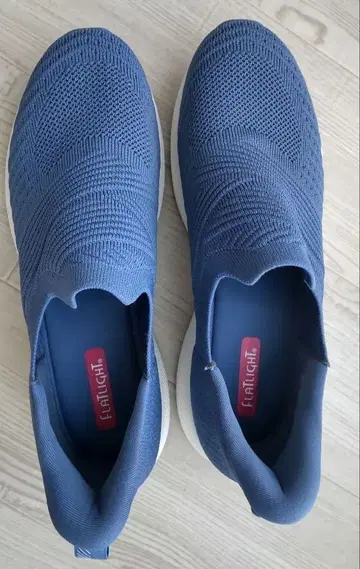 Flairight 니트 슬립온 슈즈 BLUE 25cm