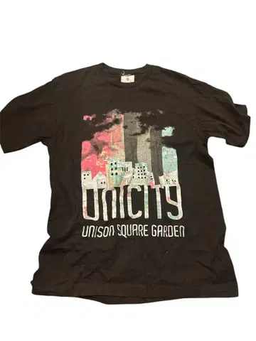 UNISON SQUARE GARDEN UNICITY 1 로고 티셔츠