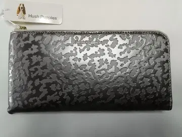 Hush Puppies 레오파드8 장지갑 허시파피 L자 지퍼 천연 가죽