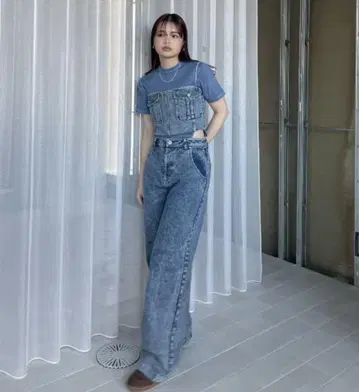 ameri vintage 데님 셋업