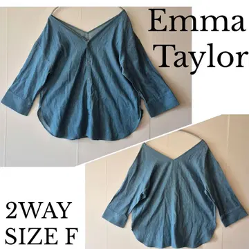 새상품 Emma Taylor 코튼 100% 2WAY 셔츠 SIZE F