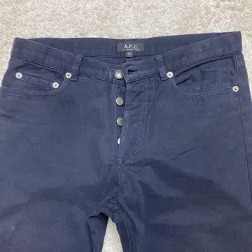 A.P.C. W30 아페쎄 블랙 데님 30인치