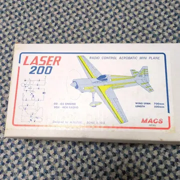MACS 제 LASER 200 발사 키트 라디오 컨트롤 미니 플레인