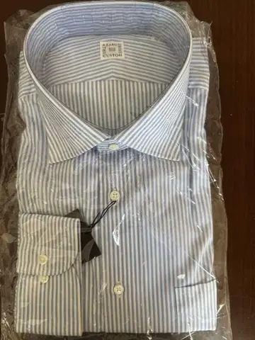 AZABU THE CUSTOM SHIRT 긴팔 드레스 셔츠 45