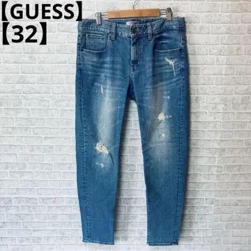 GUESS 청바지 MEN'S DENIM PANTS 남성용 스키니 32인치