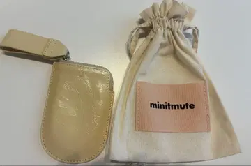 minitmute 카드 케이스 베이지