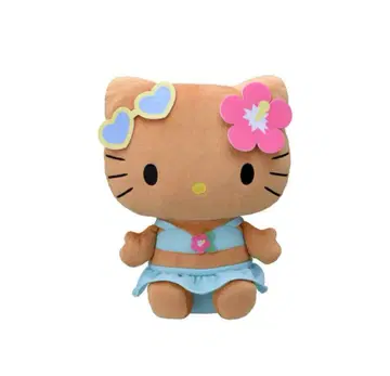 [미사용 새상품] 햇볕에 탄 키티 봉제인형