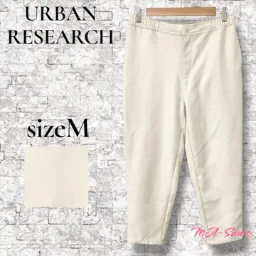 URBAN RESEARCH 테이퍼드 팬츠 허리밴딩 끈 포함 M