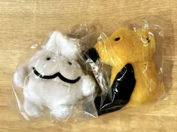 상냥한 늑대 울프 군 봉제 인형 키링 웃사 여우1