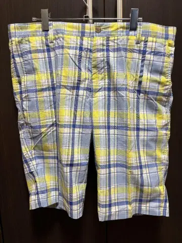 FootJoy 체크 무늬 숏팬츠