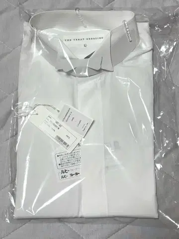 트리트 드레싱 신랑 셔츠 턱시도용 셔츠 L