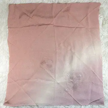 순수 실크 보자기 일본제 핑크 그라데이션