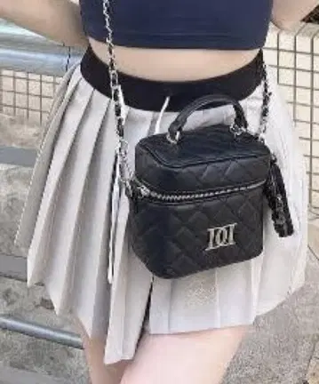 다리치 플리츠 스커트 그레이