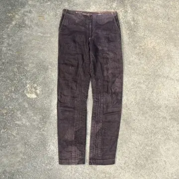 dries van noten 린넨 스트레이트 팬츠 archive