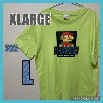 XLARGE 슈퍼 마리오 티셔츠 L 사이즈