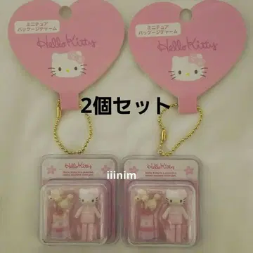 산리오 미니어처 패키지 참 미니어처 토이 헬로키티 롱 레그 키티