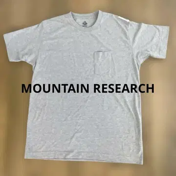 mountain research 마운틴 리서치 그레이 T셔츠
