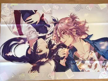 HoneyWorks 시바사키 켄 타카미자와 아리사 패브릭 포스터