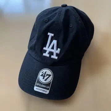 47 LA 블랙 야구 모자