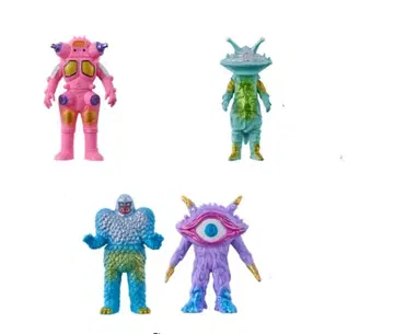 KAIJU COLORS 카이쥬 컬러즈 킹죠 카네곤 4종