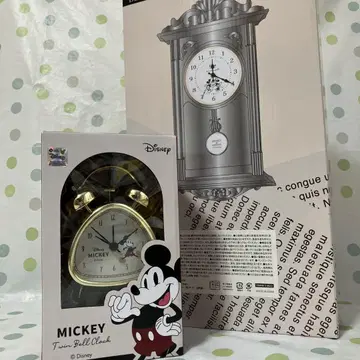 Disney 디즈니 미키 트윈벨 시계 앤티크 벽걸이 시계 2종