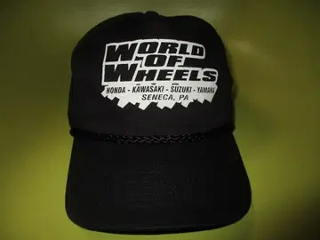 구제 의류 WORLD OF WHEELS 혼다 가와사키 스즈키 야마하 캡