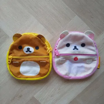 리락쿠마 코리락쿠마 파우치 가챠가챠 백팩형 캡슐 토이