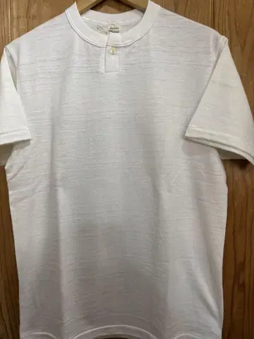 WAREHOUSE & CO. 화이트 헨리 티셔츠 M 사이즈