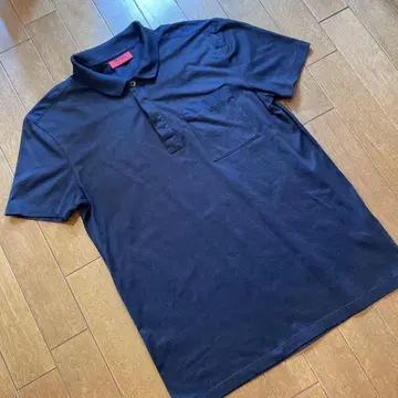 HUGO BOSS 블랙 피케 셔츠