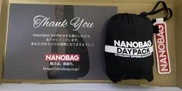 새상품 나노백 NANOBAG DAYPACK 16L 블랙