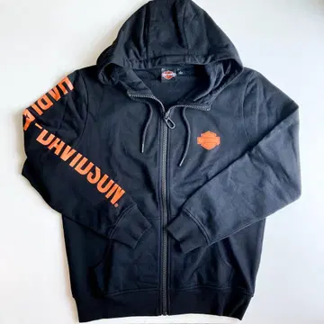 Harley-Davidson 블랙 풀 집업 후드티