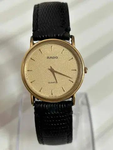 RADO 라도 133.5316.2 골드 손목시계 남성용 작동품