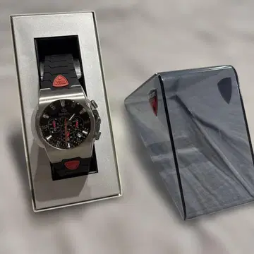 BREIL 크로노그래프 손목시계 블랙 두카티