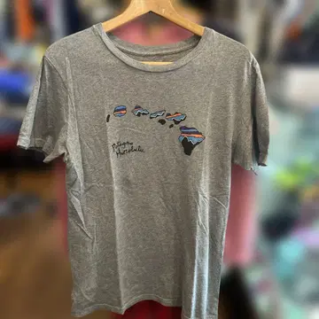 Patagonia 하와이 지도 디자인 티셔츠 S MADE IN USA