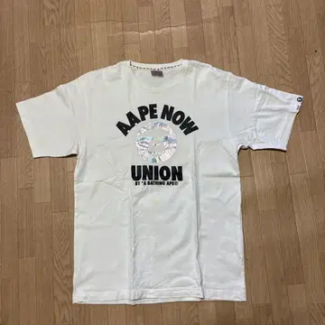 Aape 화이트 티셔츠 L 사이즈