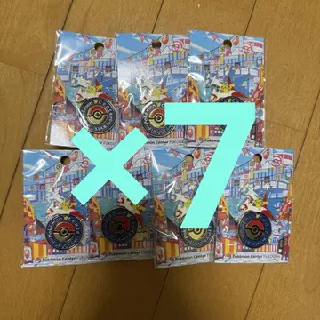 포켓몬 센터 후쿠오카 한정 로고 핀즈 7개