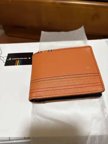 CASTELBAJAC 까스텔바작 2단 지갑 오렌지
