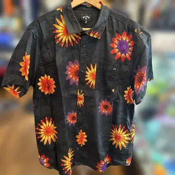 Billabong 꽃무늬 반팔 셔츠 빌라봉 서핑