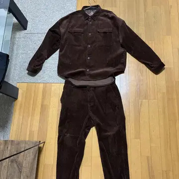 코듀로이 셋업