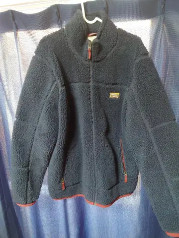 LLBean 네이비 플리스 자켓