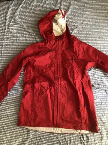 patagonia 후드 부착 나일론 자켓 S 레드