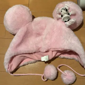 디즈니 팬 캡 모자 미니 모코모코 레어