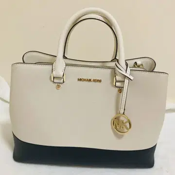MICHAEL KORS 바이컬러 토트백