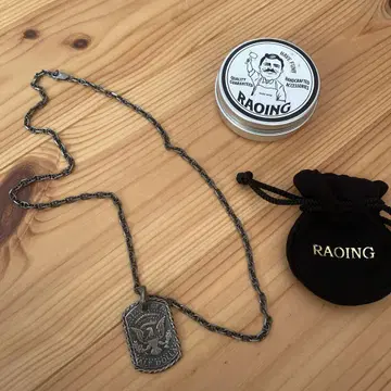 roaing 하프 달러 목걸이 A타입 체인 55cm